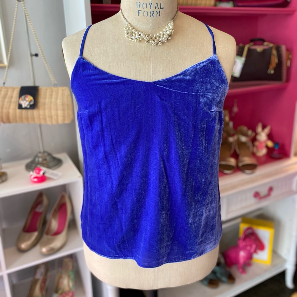 NWT Lilly Pulitzer Dusk top in Royal Purple size L